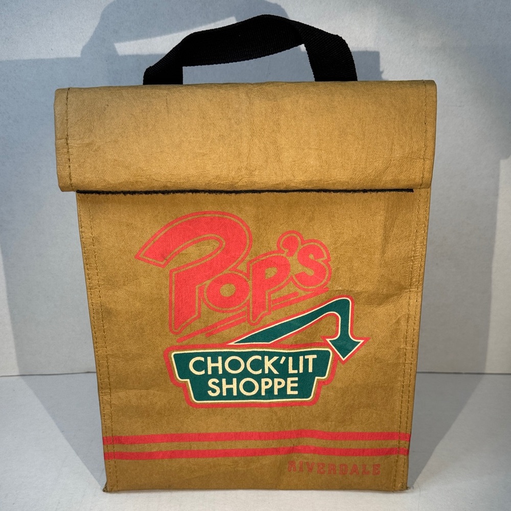 Hot Topic Exclusive Riverdale Pop’s Chock’Lit Shoppe Brown Paper Lunch Bag